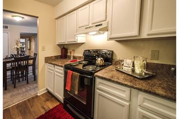 Fully equipped modern kitchens